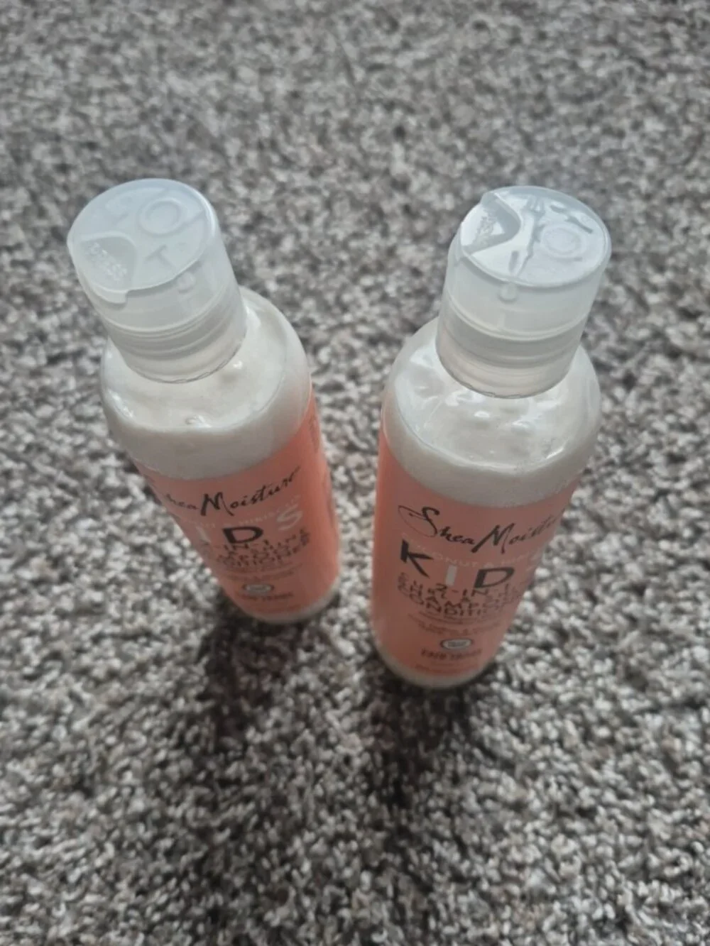 2 X Shea Moisture Coconut & Hibiscus Kids 2 in 1 Shampoo & Conditioner Curl 8Oz